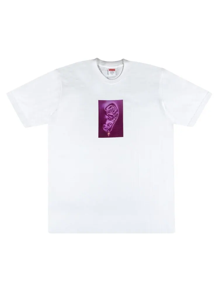 Футболка Supreme Ear Tee 'White' — изображение 1 из 2, белый