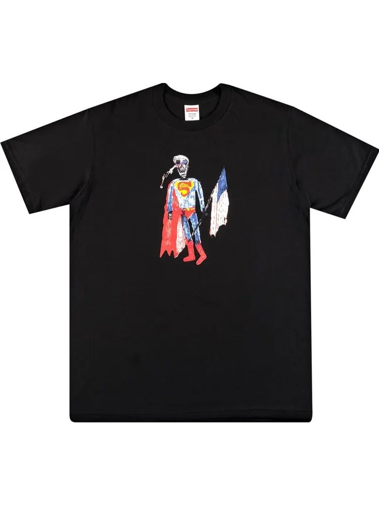 Футболка Supreme Skeleton Tee 'Black' — изображение 1 из 2, черный