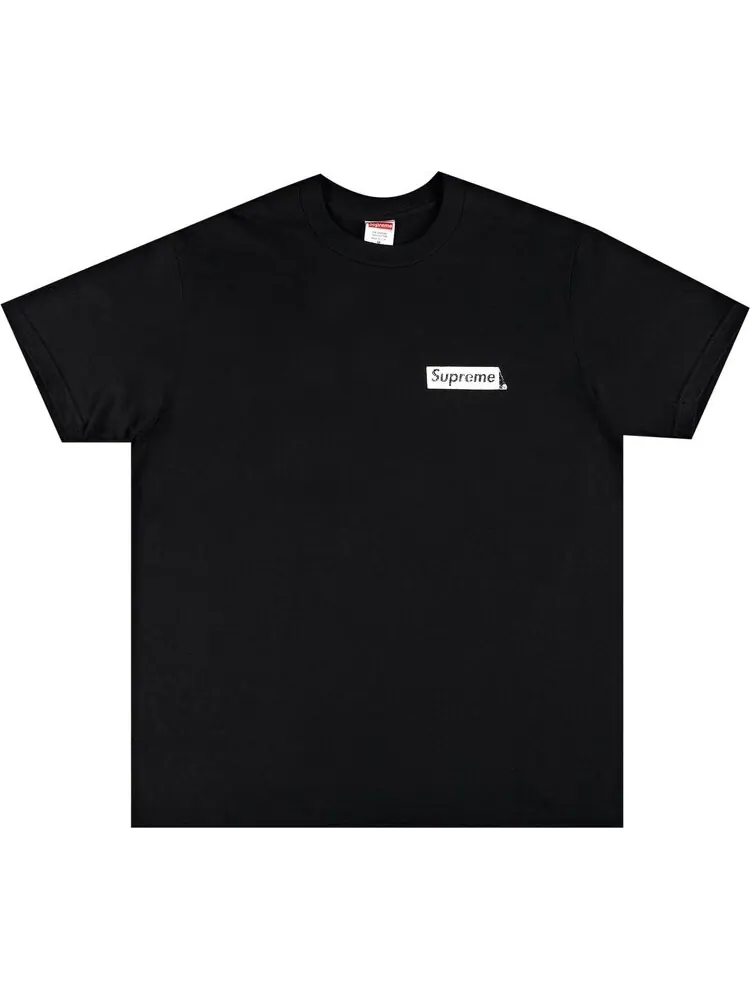 Футболка Supreme Spiral Tee 'Black' — изображение 1 из 3, черный