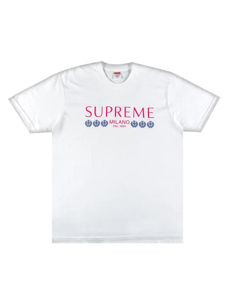 Футболка Supreme Milano Tee 'White' — изображение 1 из 2, белый