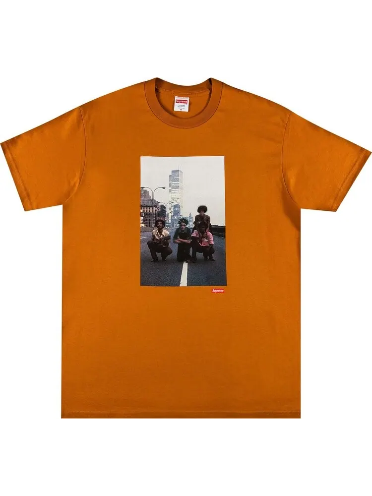 Футболка Supreme Augustus Pablo Tee 'Burnt Orange' — изображение 1 из 2, оранжевый
