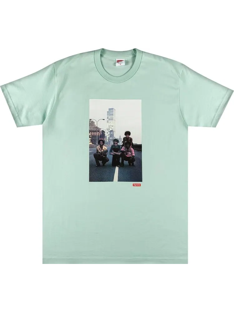 Футболка Supreme Augustus Pablo Tee 'Light Teal' — изображение 1 из 2, бирюзовый