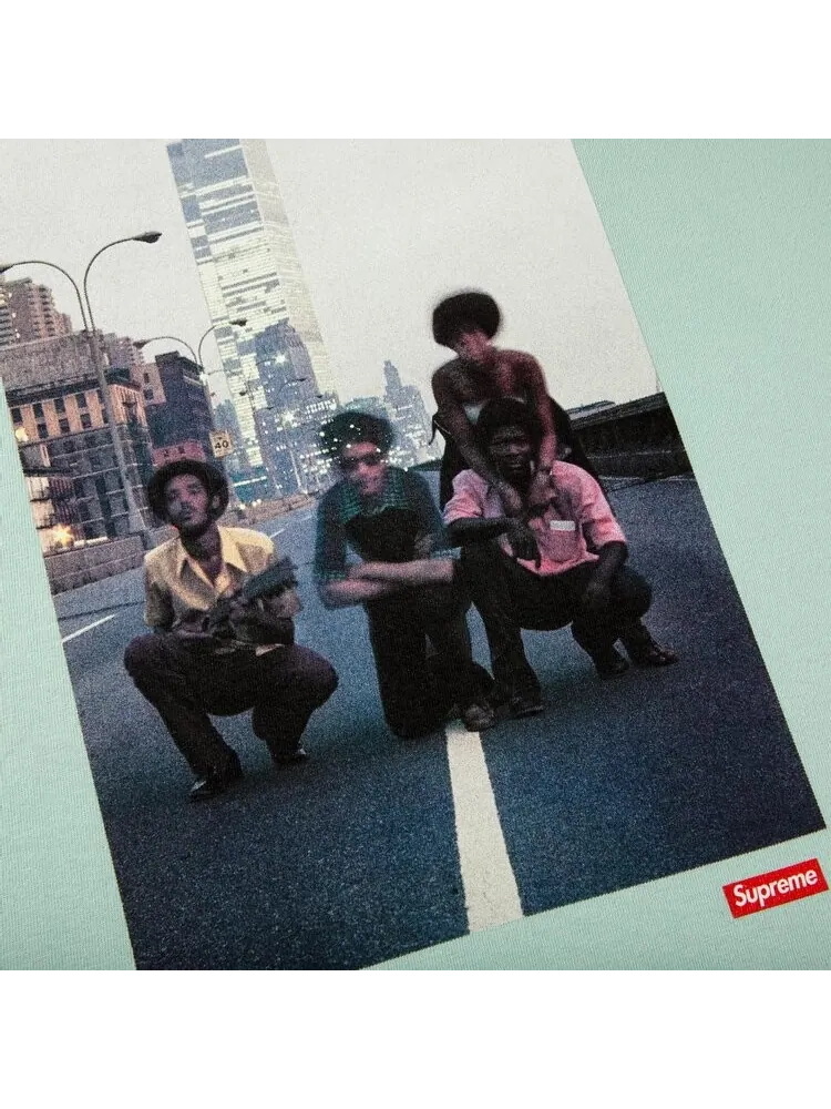 Футболка Supreme Augustus Pablo Tee 'Light Teal' — изображение 2 из 2, бирюзовый