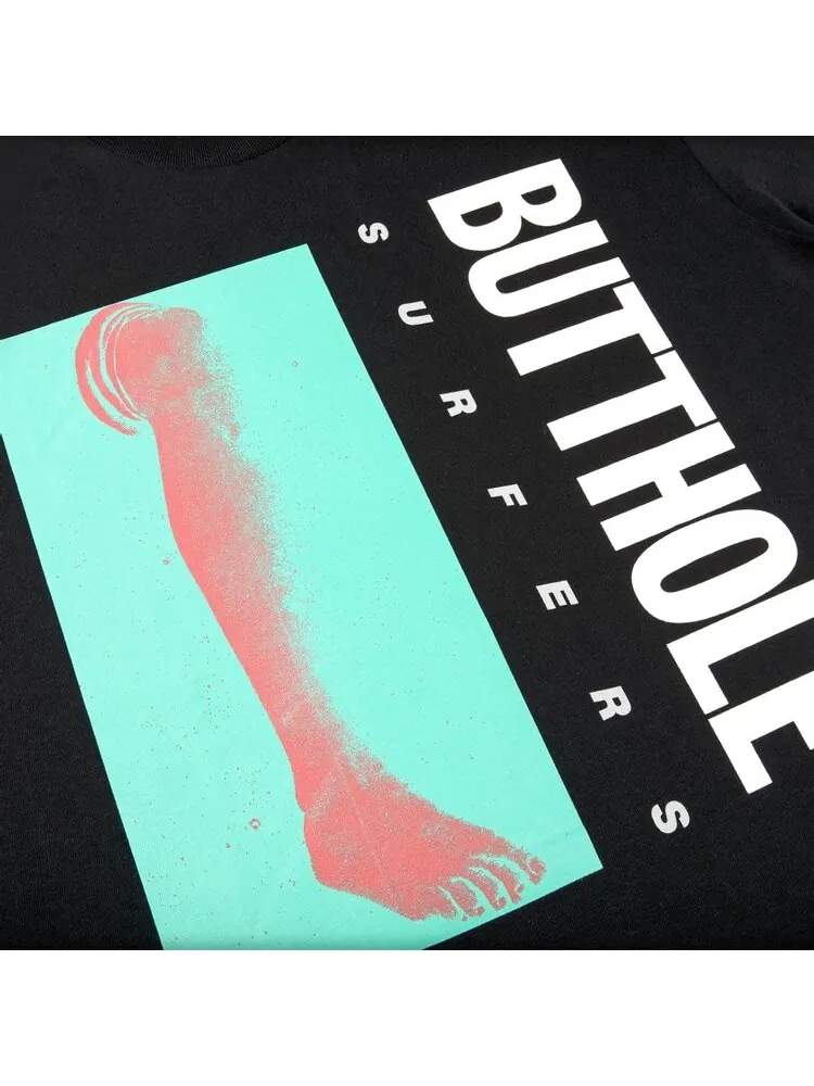 Футболка Supreme x Butthole Surfers Leg — изображение 3 из 3, черный