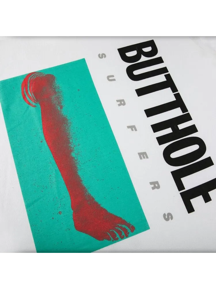 Футболка Supreme x Butthole Surfers Leg Tee 'White' — изображение 3 из 3, белый