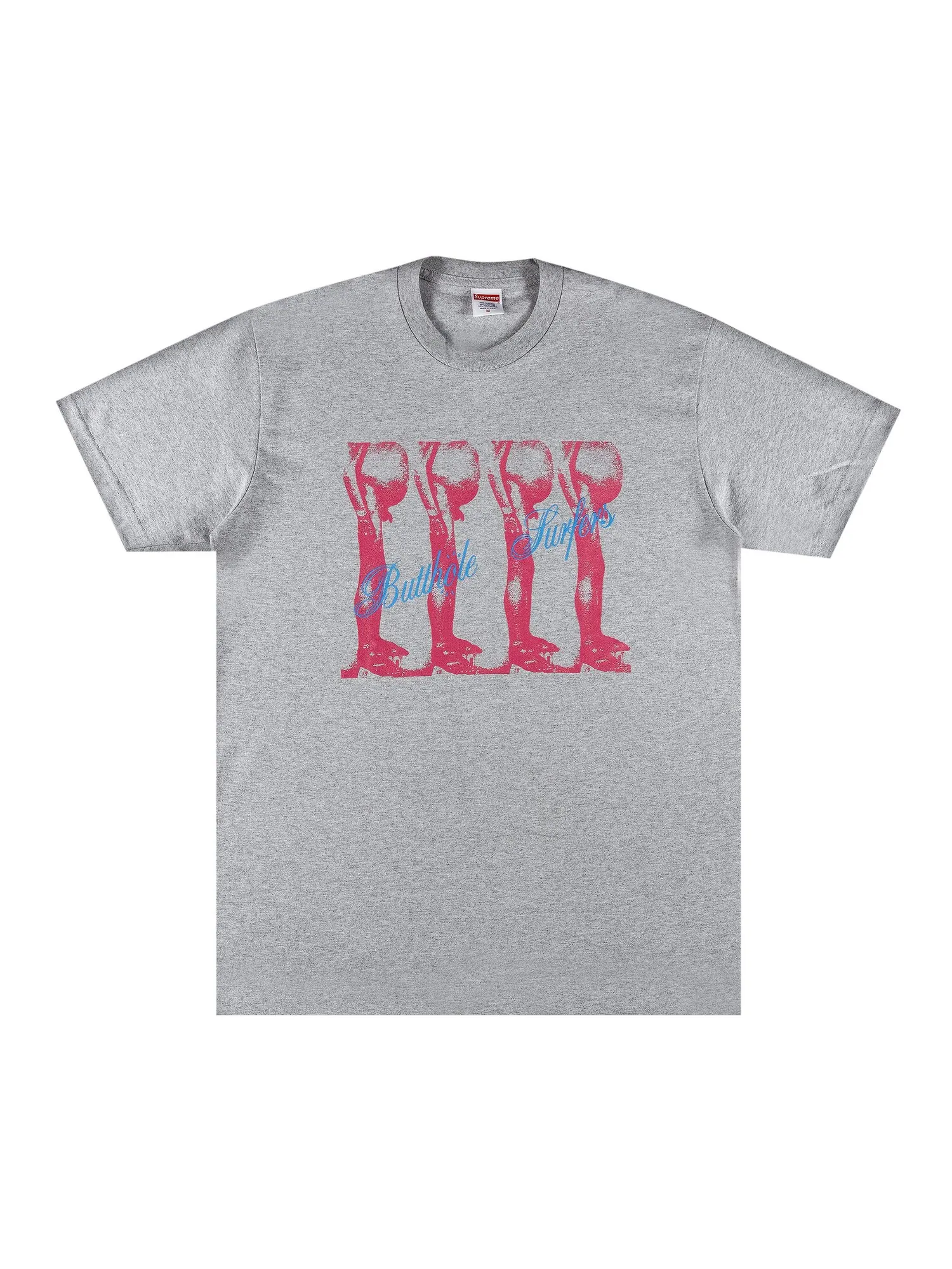 Футболка Supreme x Butthole Surfers Heather Grey — изображение 1 из 3