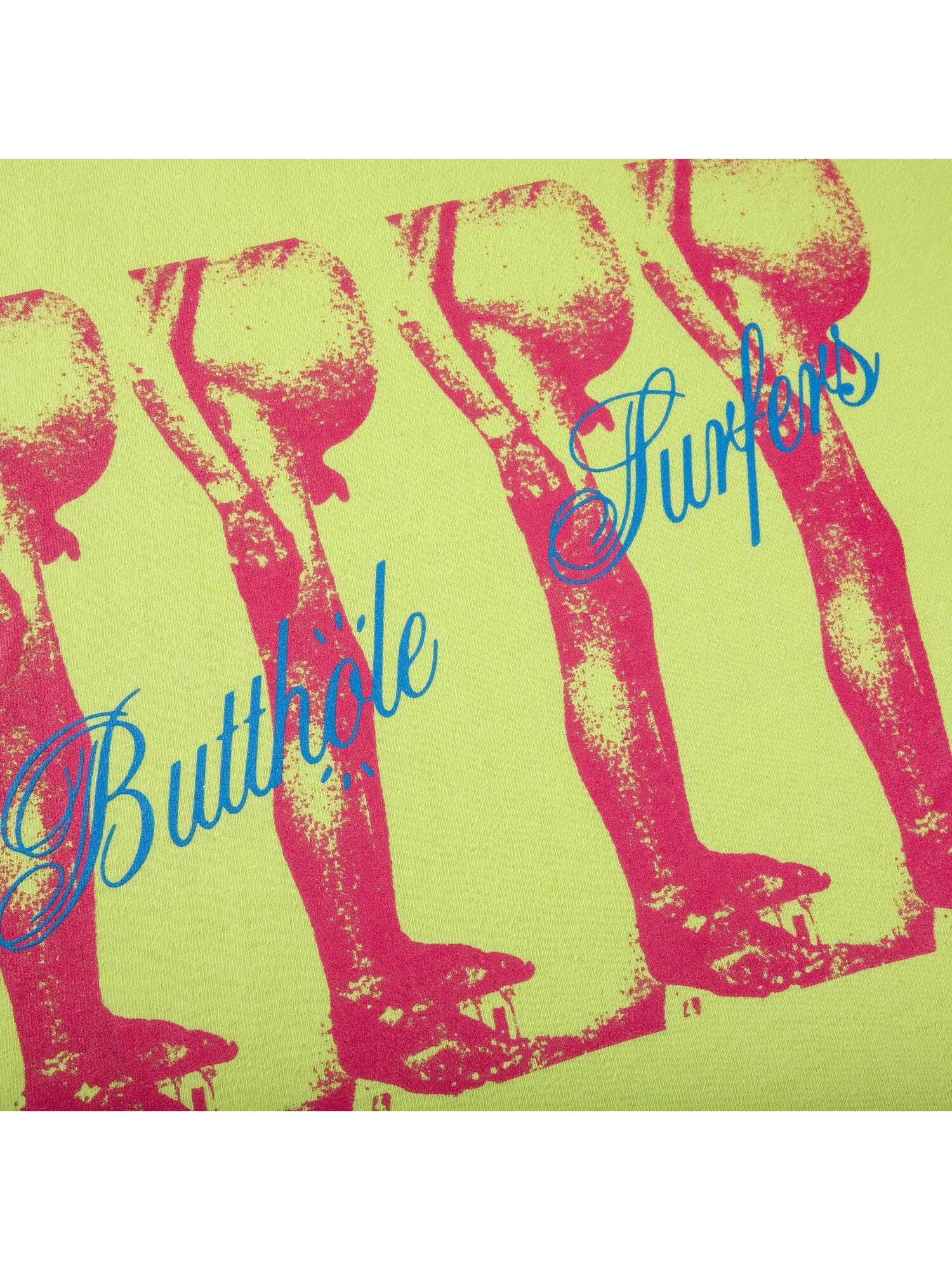 Футболка Supreme x Butthole Surfers Неоново-зеленый — изображение 3 из 3