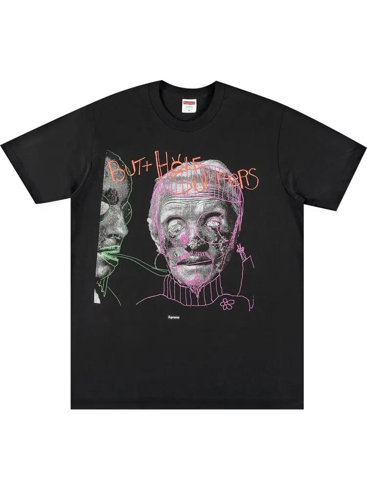 Футболка Supreme x Butthole Surfers Psychic Tee 'Black' — изображение 1 из 2, черный