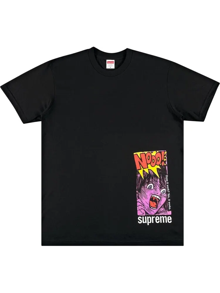 Футболка Supreme Does It Work Tee 'Black' — изображение 1 из 2, черный