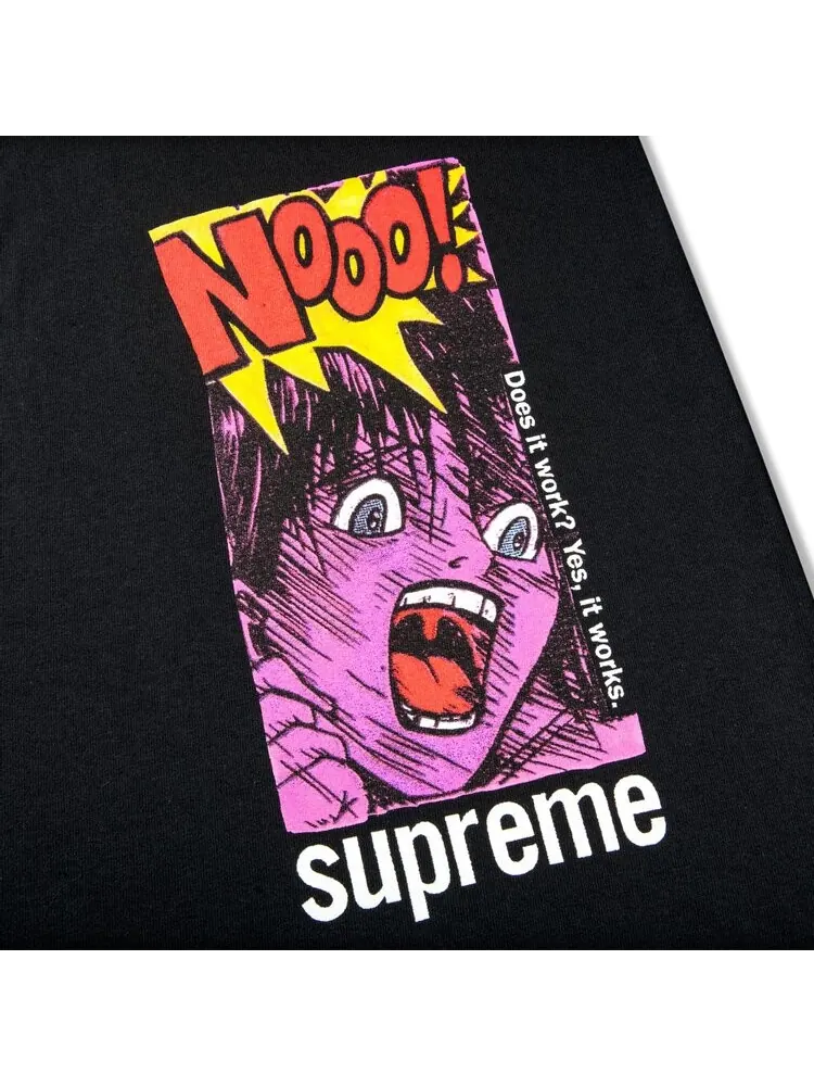 Футболка Supreme Does It Work Tee 'Black' — изображение 2 из 2, черный