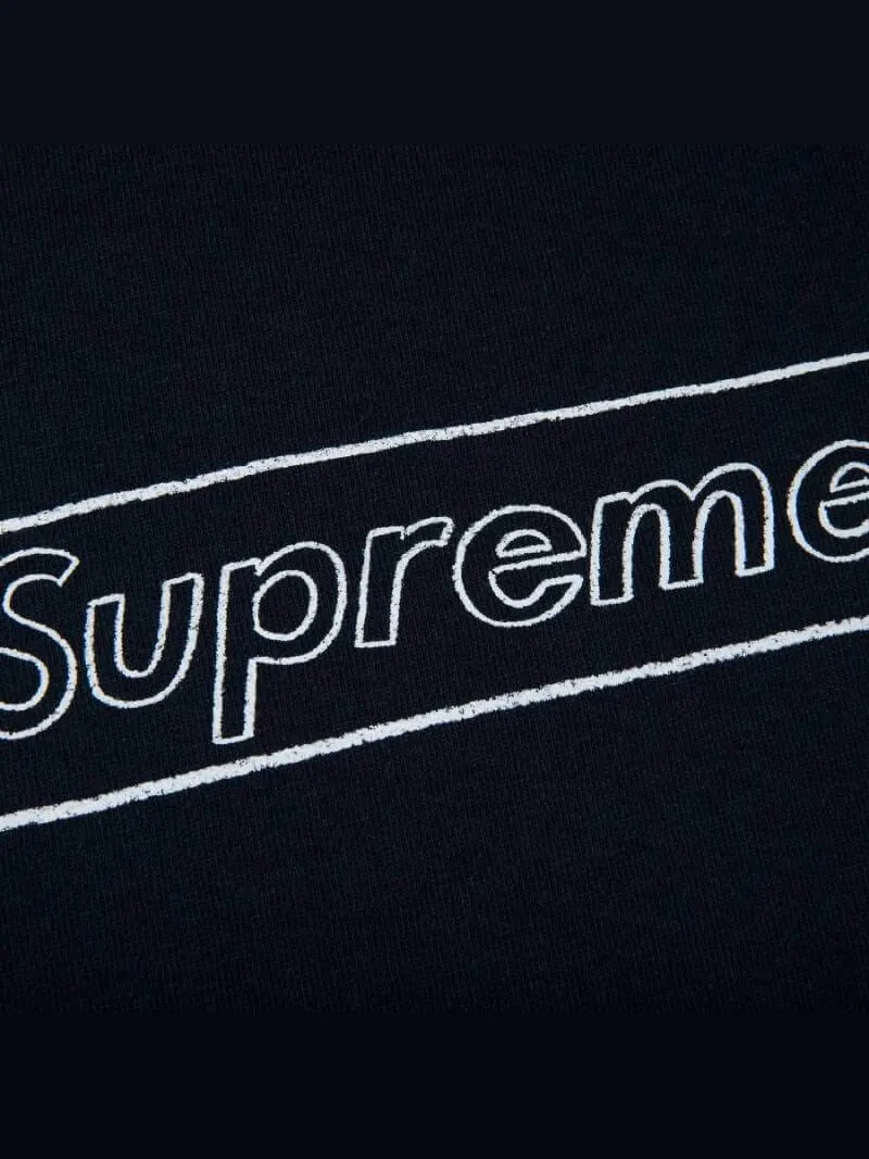 Футболка Supreme x Kaws — изображение 2 из 2, синий