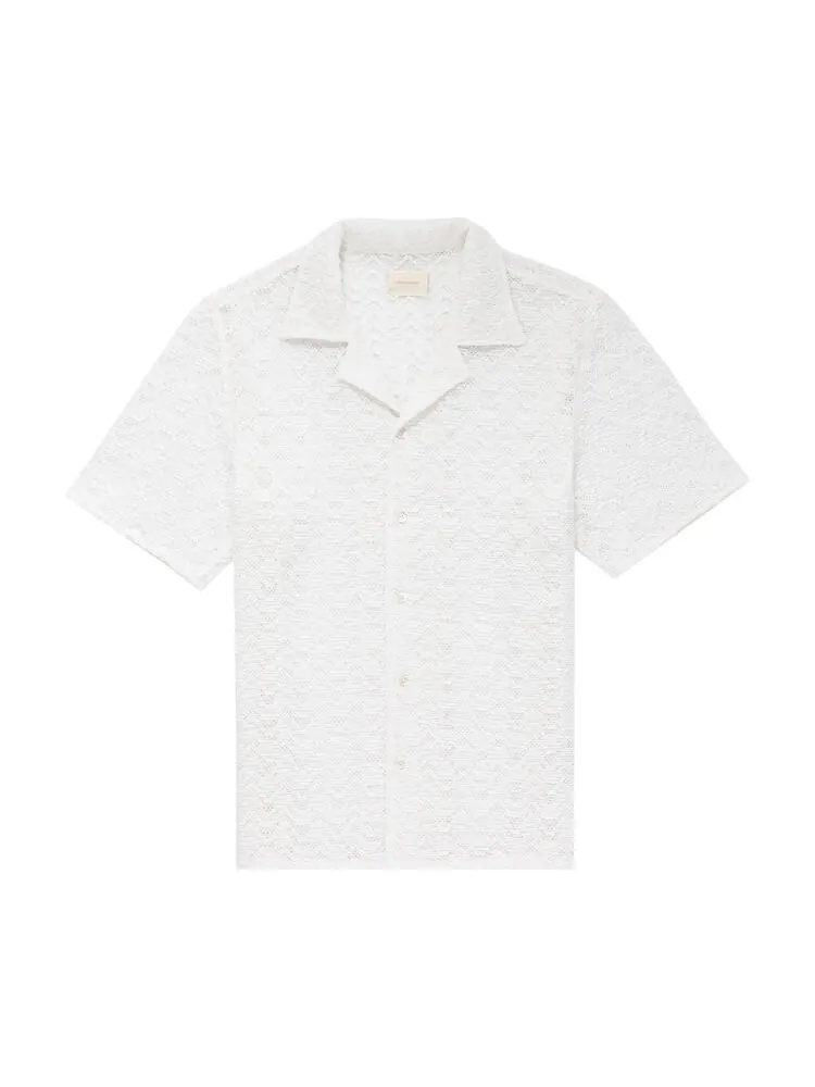Рубашка Aimé Leon Dore Rico Shirt 'White' — изображение 1 из 1, белый