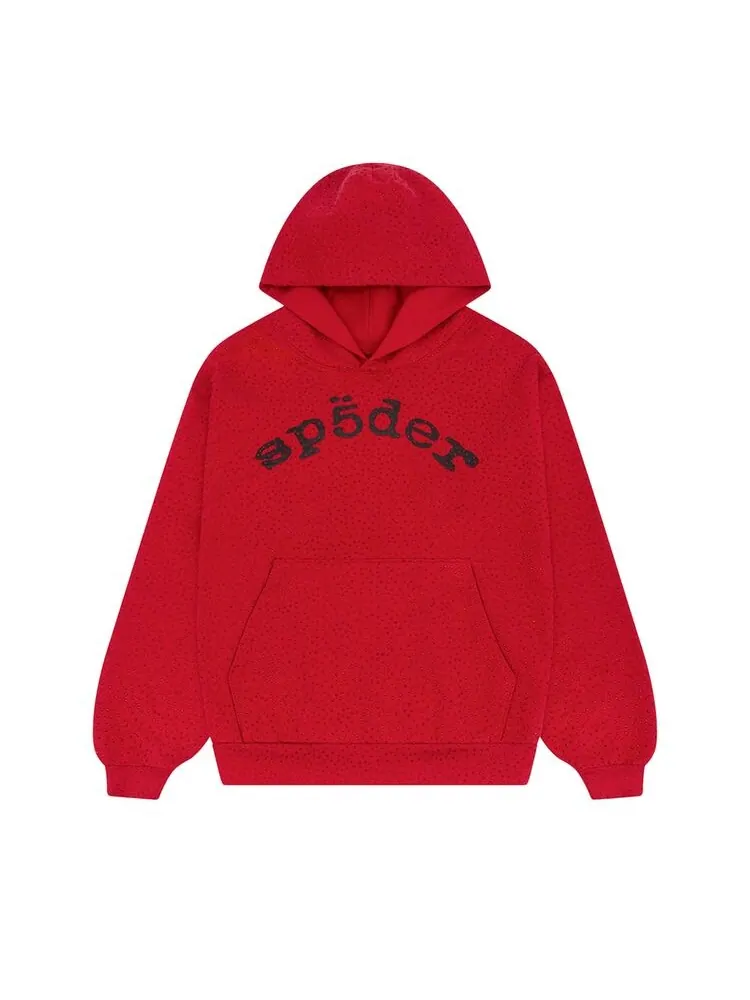 Худи Sp5der VVS Hoodie Red — изображение 1 из 2, красный