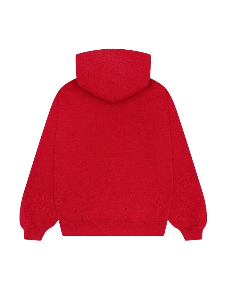 Худи Sp5der VVS Hoodie Red — изображение 2 из 2, красный
