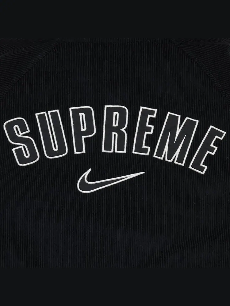 Куртка Supreme x Nike Arc Corduroy Hooded — изображение 3 из 3, черный