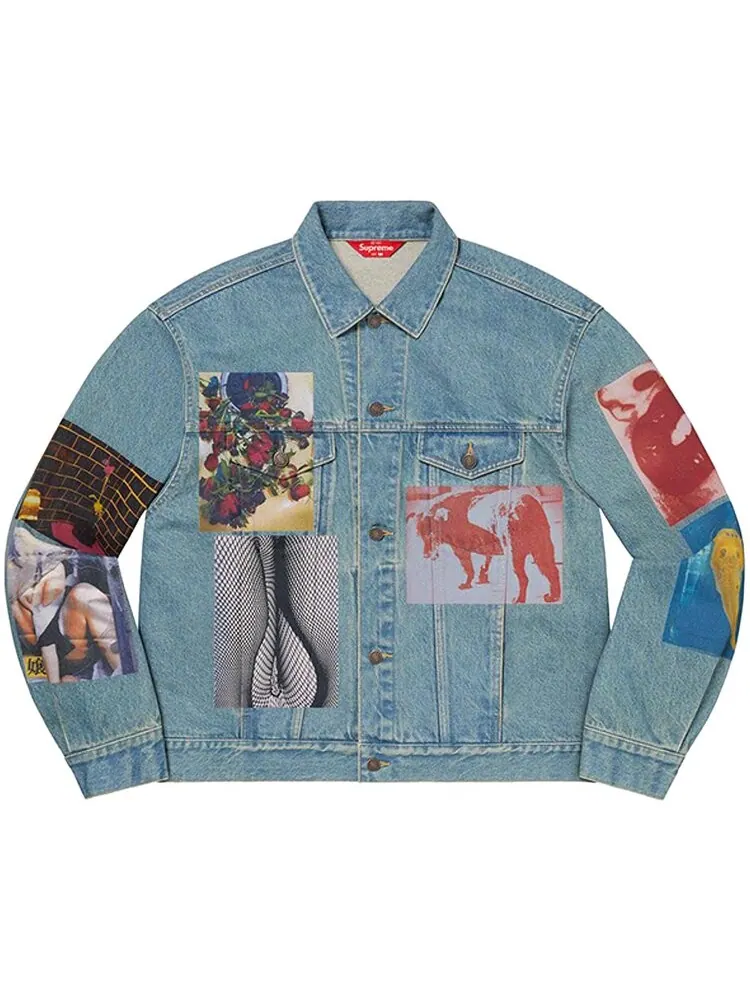 Куртка Supreme Daidō Moriyama Denim Trucker Jacket — изображение 1 из 2, синий