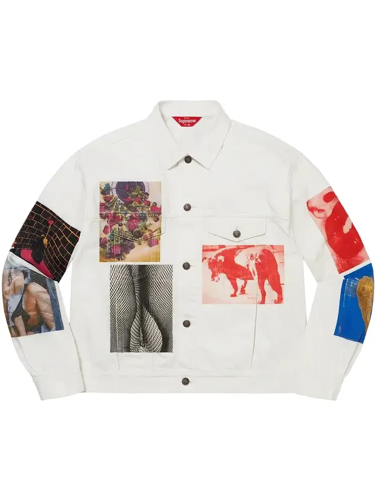 Джинсовая куртка Supreme Daidō Moriyama Denim Trucker Jacket — изображение 1 из 2, белый
