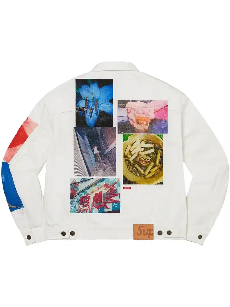Джинсовая куртка Supreme Daidō Moriyama Denim Trucker Jacket — изображение 2 из 2, белый