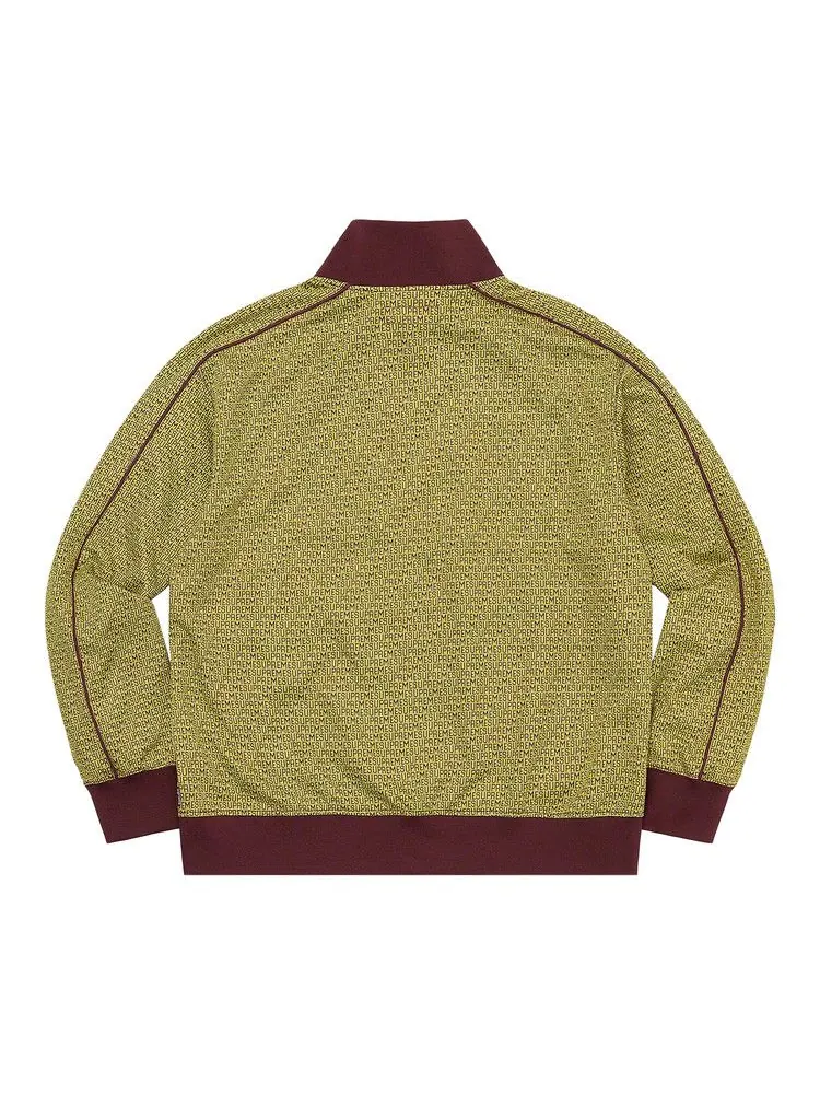 Спортивная куртка Supreme Repeat Track Jacket 'Olive' — изображение 2 из 2, зеленый
