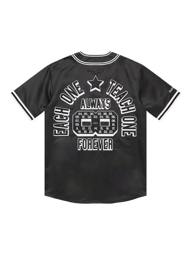 Куртка Supreme x Mitchell & Ness Quilted Sports Jacket — изображение 2 из 2, черный