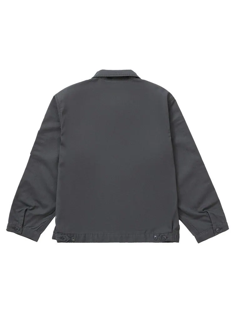 Куртка Supreme x Dickies Stripe Eisenhower Jacket — изображение 2 из 2, темно-серый