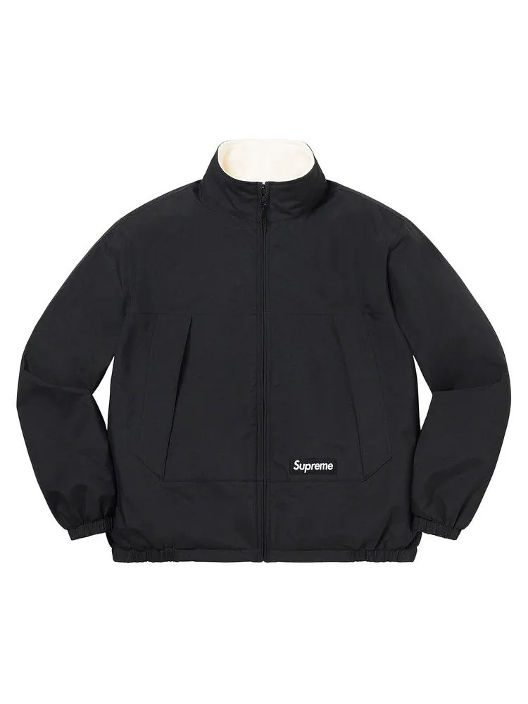 Куртка Supreme GORE-TEX Reversible Polartec Lined Jacket 'Black' — изображение 1 из 1, черный