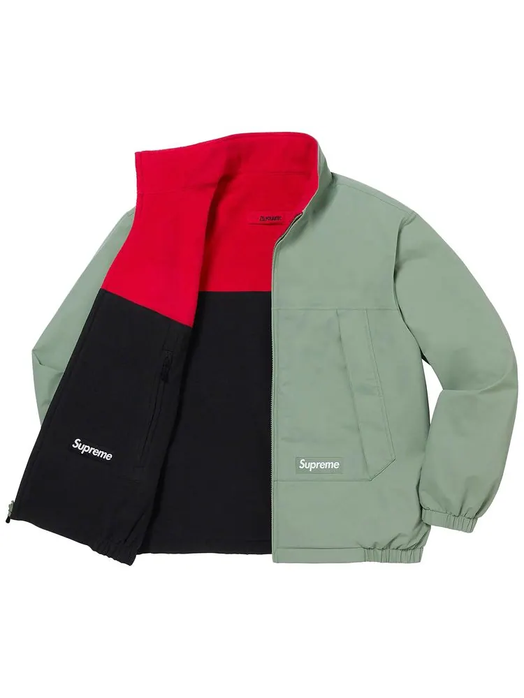 Двусторонняя куртка Supreme GORE-TEX с подкладкой Polartec — изображение 3 из 3, зеленый