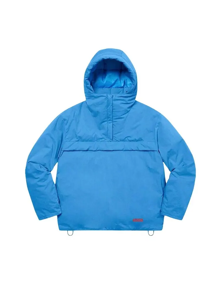 Пуловер Supreme Hooded Down Pullover — изображение 1 из 2, синий