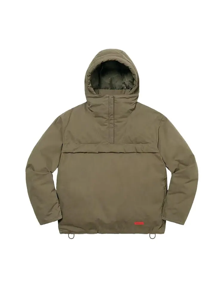 Пуловер Supreme Hooded Down Pullover — изображение 1 из 1, зеленый
