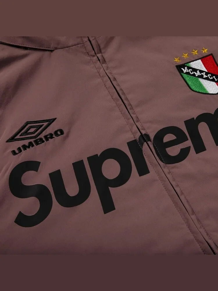 Куртка Supreme x Umbro Track Jacket 'Dusty Plum' — изображение 3 из 3, фиолетовый