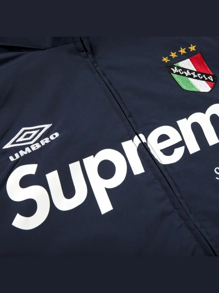 Куртка Supreme x Umbro Track Jacket 'Navy' — изображение 3 из 3, синий