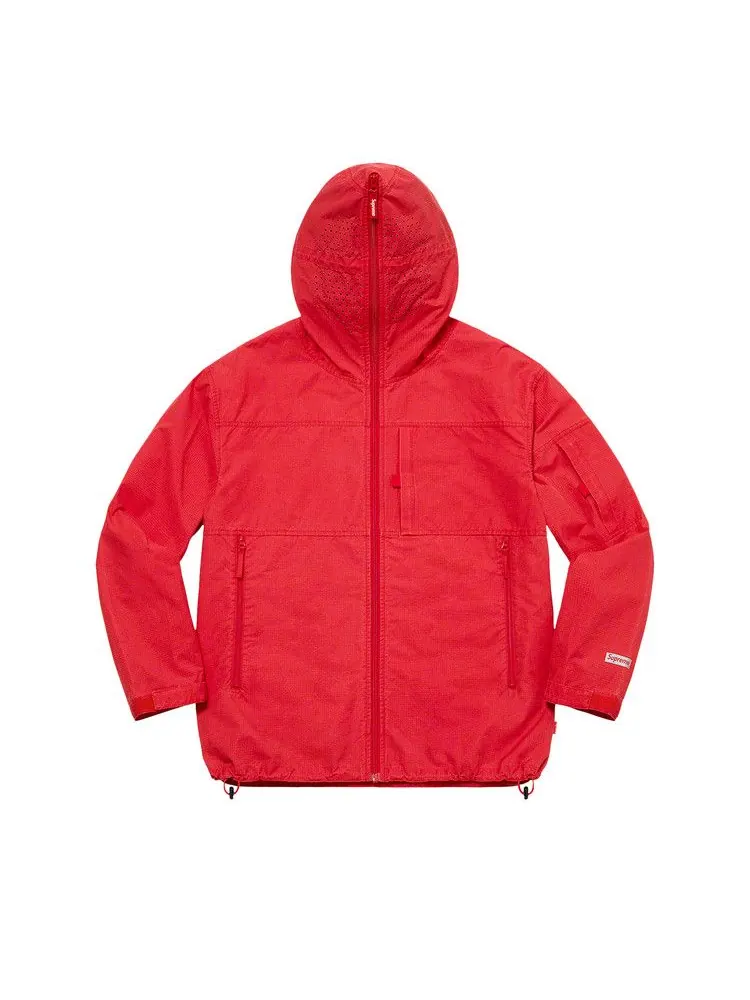 Куртка Supreme Full Zip Facemask Jacket — изображение 1 из 3, красный