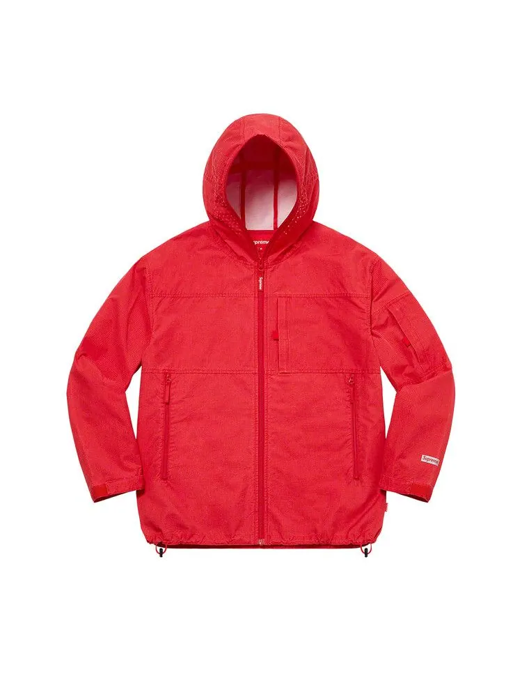 Куртка Supreme Full Zip Facemask Jacket — изображение 3 из 3, красный