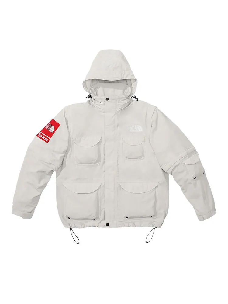 Куртка Supreme x The North Face Trekking Convertible Jacket 'Stone' — изображение 1 из 2, серый