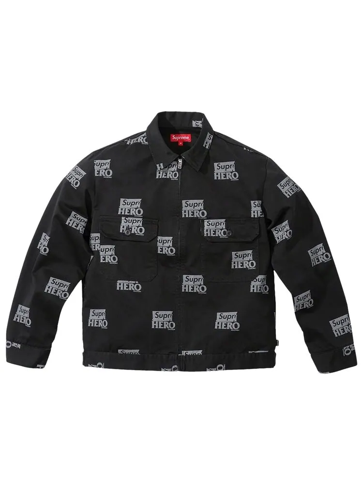 Куртка Supreme x ANTIHERO Work Jacket — изображение 1 из 1, черный