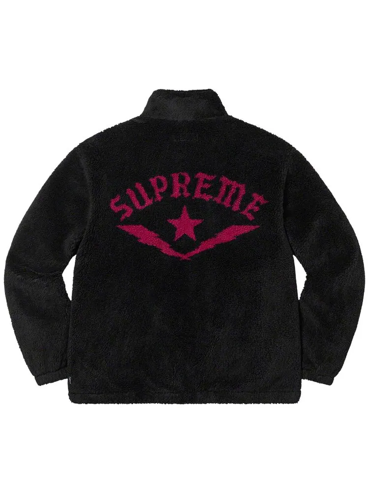 Флисовая куртка Supreme Star — изображение 2 из 2, черный