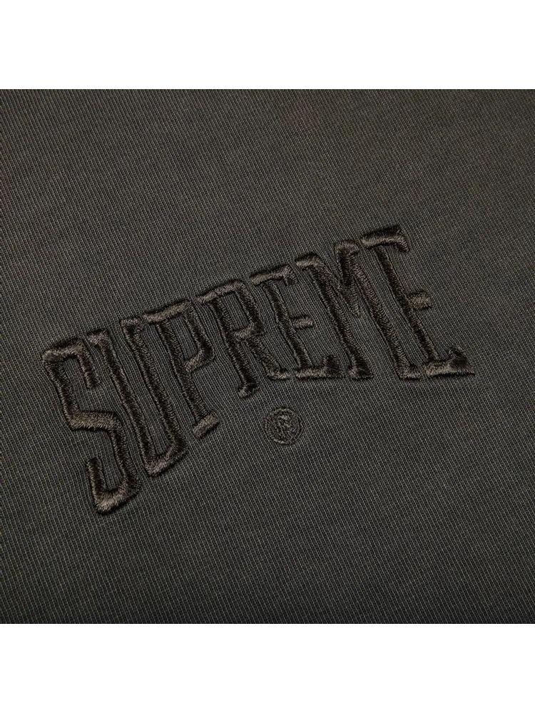 Футболка Supreme Acid Wash Short-Sleeve Top 'Black' — изображение 2 из 2, черный