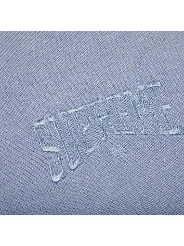 Футболка Supreme Acid Wash Short-Sleeve Top 'Light Blue' — изображение 2 из 2, синий