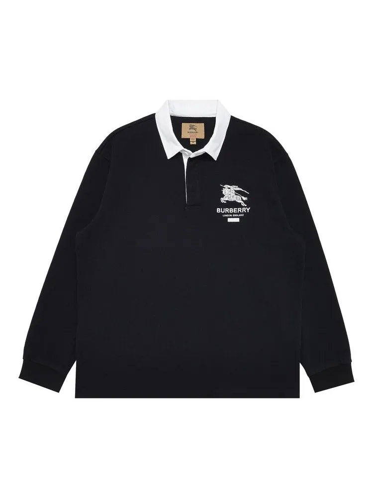 Топ Supreme x Burberry Rugby — изображение 1 из 3, черный