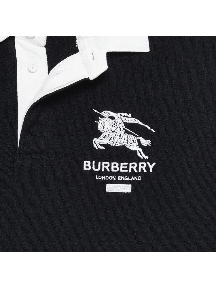 Топ Supreme x Burberry Rugby — изображение 3 из 3, черный