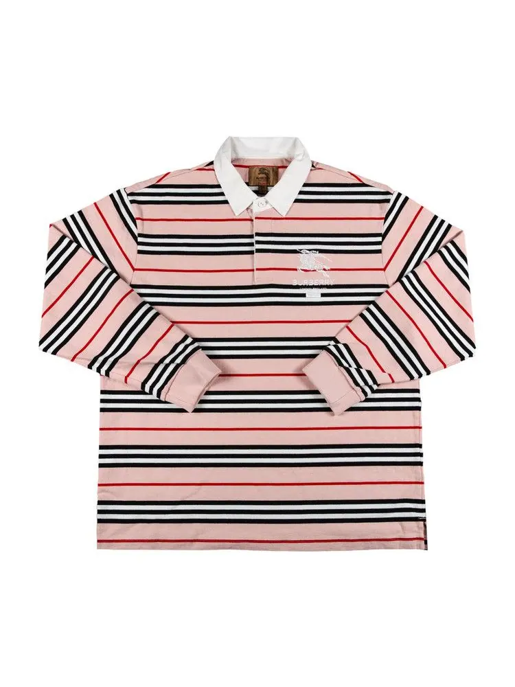 Топ Supreme x Burberry Rugby — изображение 1 из 2, розовый