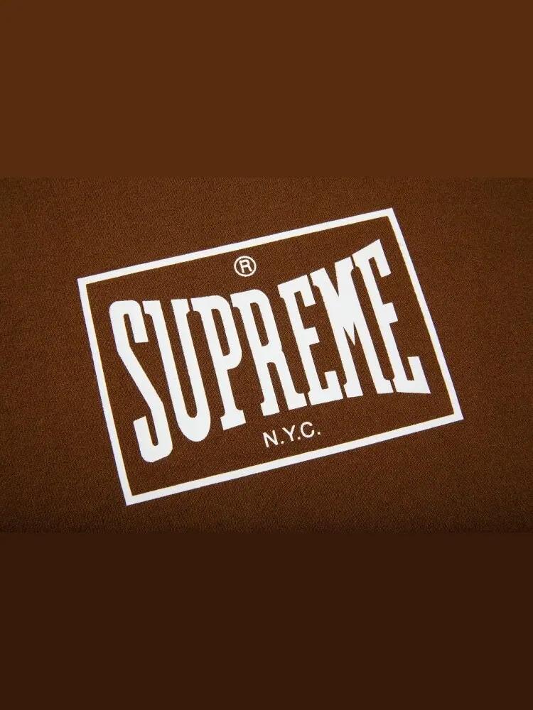 Футболка Supreme Layered Short-Sleeve Top 'Brown' — изображение 2 из 2, коричневый