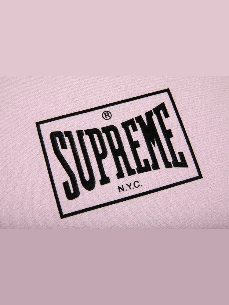 Футболка Supreme Layered Short-Sleeve Top 'Pink' — изображение 2 из 2, розовый