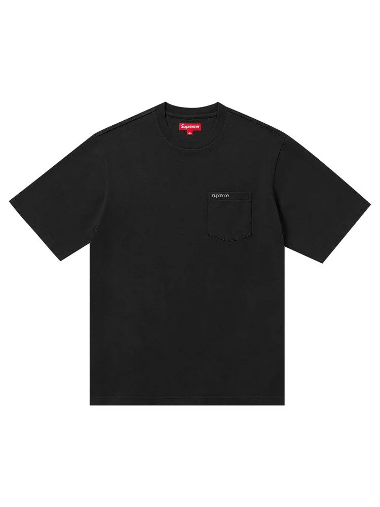 Футболка Supreme Short-Sleeve Pocket Tee — изображение 1 из 1, черный