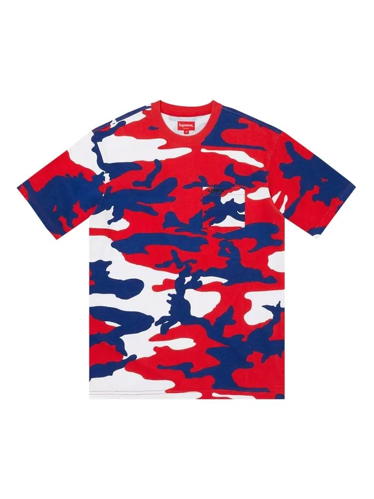 Футболка Supreme Short-Sleeve Pocket Tee — изображение 1 из 1, мульти