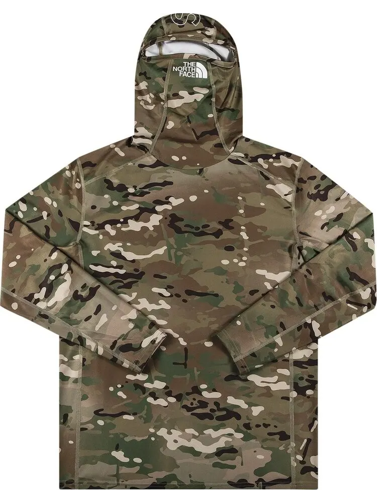 Лонгслив Supreme x The North Face Base Layer Long-Sleeve Top 'Multi Camo' — изображение 1 из 2, мульти