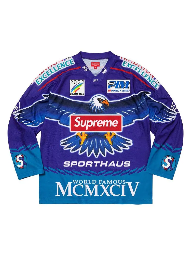 Джерси Supreme Eagle Hockey Jersey — изображение 1 из 2, королевский