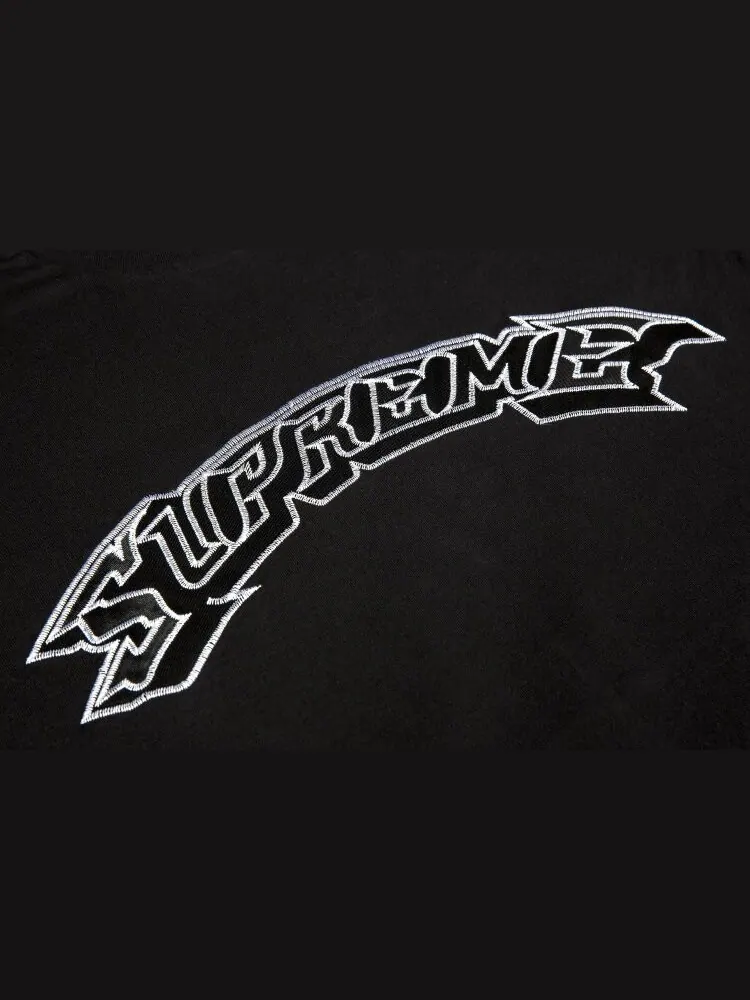 Футболка Supreme Appliqué Arc Short-Sleeve Top 'Black' — изображение 2 из 2, черный