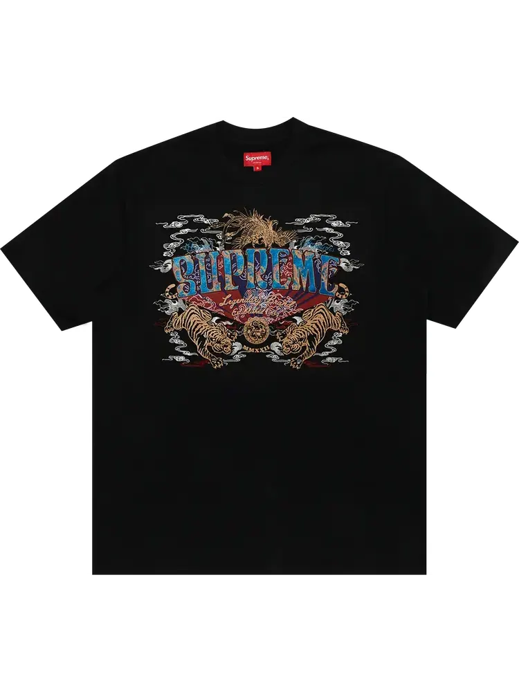 Футболка Supreme Legendary Short-Sleeve Top 'Black' — изображение 1 из 1, черный
