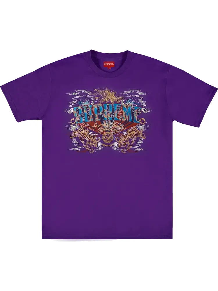 Футболка Supreme Legendary Short-Sleeve Top 'Purple' — изображение 1 из 1, фиолетовый
